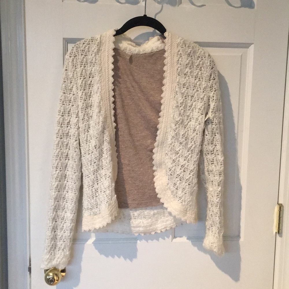Mysteree crocheted cardigan
